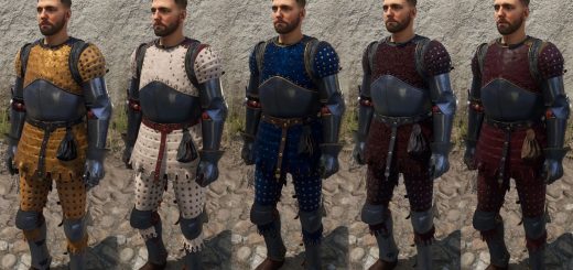 Silver Lys Fancy Brigandines v1.0.1