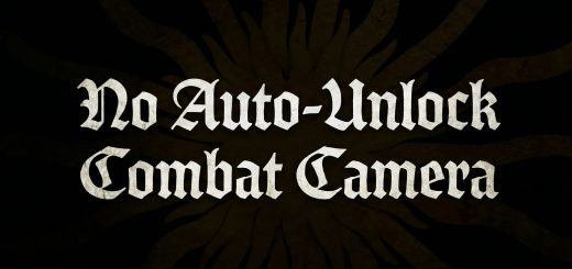Hard-Lock Combat Camera (No Auto-Unlock) v1.0