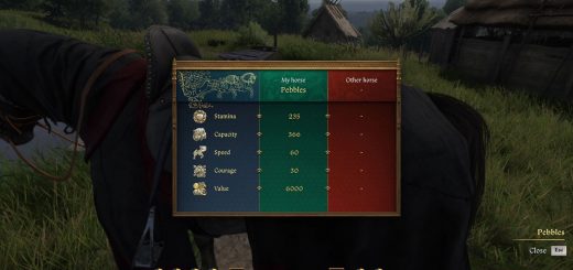 Good Old Pebbles perk maxed out stats v1