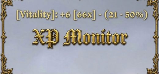 XP Monitor (Display EXP Gained) v1.4